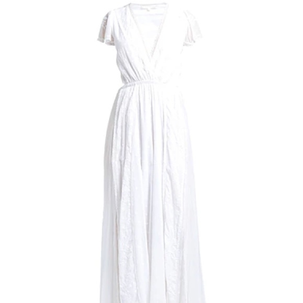Bohemian White Gown Size XS Gorgeous Snow White Lace Fully Lined by Magnolia NEW - Picture 4 of 16